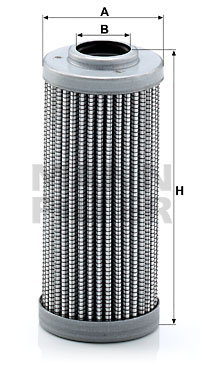 Suodatin, työhydrauliikka MANN-FILTER HD 57/18