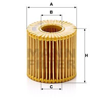Öljynsuodatin, LEXUS,LOTUS,SUBARU,TOYOTA, 04152-0V010, 04152-31090, 04152-31110, 04152-YZZA1, 04152-YZZA8, A132E6399S
