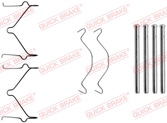 Tarvikesarja, jarrupala QUICK BRAKE 109-1209