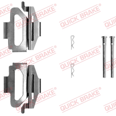 Tarvikesarja, jarrupala QUICK BRAKE 109-1225