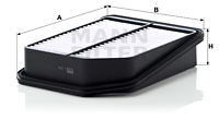 Ilmansuodatin MANN-FILTER C 2330