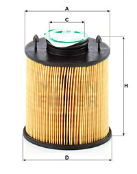 Ureasuodatin MANN-FILTER U 620/2 y KIT