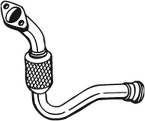 Pakoputki, Edessä, RENAULT CLIO II, CLIO Skåp/halvkombi II, KANGOO, KANGOO Express, 7700414976