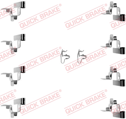 Tarvikesarja, jarrupala QUICK BRAKE 109-1191