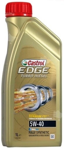 Moottoriöljy CASTROL 5W40 EDGE TURBO DIESEL TITANIUM FST 1L