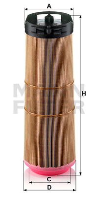 Ilmansuodatin MANN-FILTER C 12 133