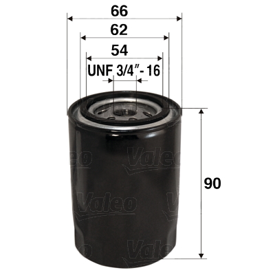 Öljynsuodatin VALEO 586049