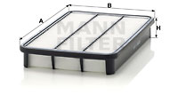 Ilmansuodatin MANN-FILTER C 3145