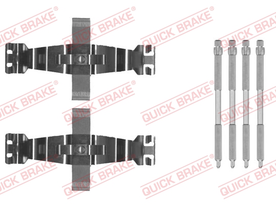 Tarvikesarja, jarrupala QUICK BRAKE 109-0022
