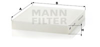 Raitisilmasuodatin MANN-FILTER CU 2149