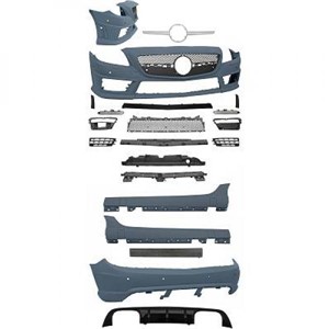 Puskuri, eteen, Edessä, Takana, Molemminpuolin, MERCEDES-BENZ SLK [R172]