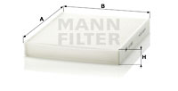 Raitisilmasuodatin MANN-FILTER CU 2533-2