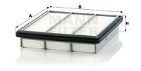 Ilmansuodatin MANN-FILTER C 25 020