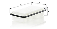Ilmansuodatin MANN-FILTER C 2513