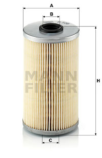 Polttoainesuodatin MANN-FILTER P 726 x