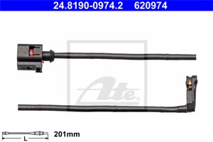Kulumisenilmaisin, jarrupala, Etuakseli, AUDI TT, TT Roadster, 8S0 615 121 A