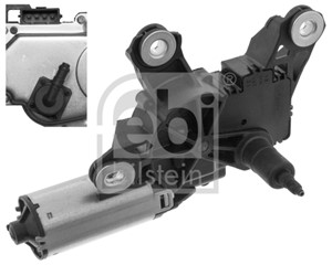 Pyyhkijän moottori, Takana, AUDI A3, A3 Sportback, A4, A4 Avant, Q5, Q7, 8E9 955 711 A, 8E9 955 711 B, 8E9 955 711 C, 8E9 955 711 D, 8E9