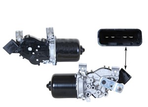 Pyyhkijän moottori, Edessä, CITROËN C3 II, DS3, DS3 Cabriolet, 6405 QC, 6405QC