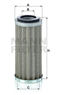 Suodatin, työhydrauliikka MANN-FILTER HD 5002