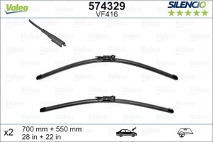 Pyyhkijänsulka, Edessä, CITROËN C5 III, C5 Break III, OPEL ZAFIRA / ZAFIRA FAMILY B, ZAFIRA B Skåp/stor limousine, VAUXHALL ZAFIRA Mk II