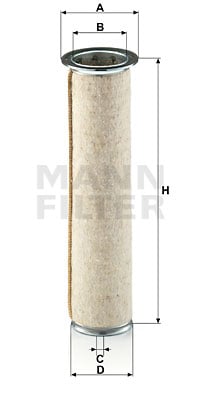 Toisioilmasuodatin MANN-FILTER CF 922