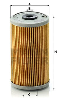 Öljynsuodatin MANN-FILTER H 614 n