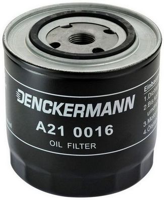 Öljynsuodatin DENCKERMANN A210016