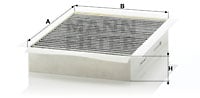 Raitisilmasuodatin MANN-FILTER CUK 26 003
