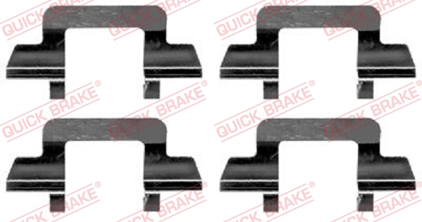Tarvikesarja, jarrupala QUICK BRAKE 109-1243