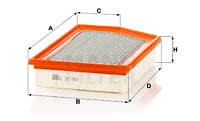 Ilmansuodatin MANN-FILTER C 27 047