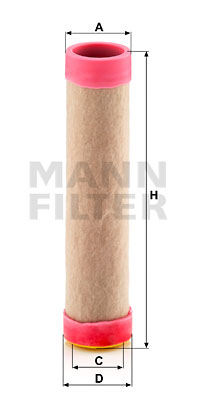 Toisioilmasuodatin MANN-FILTER CF 100