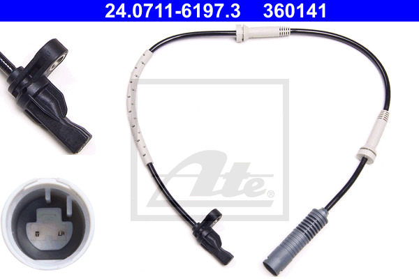 ABS-anturi ATE 24.0711-6197.3