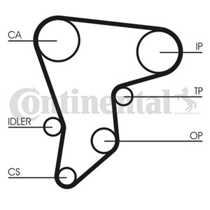Hammashihna, TOYOTA STARLET, 1356555010, 1356855010, 1356859055