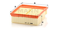 Ilmansuodatin MANN-FILTER C 27 187
