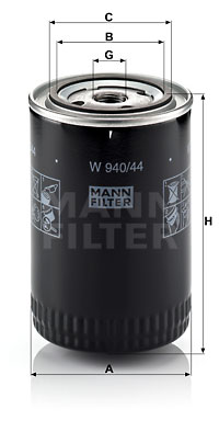 Öljynsuodatin MANN-FILTER W 940/44