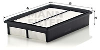 Ilmansuodatin MANN-FILTER C 2841