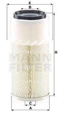 Ilmansuodatin MANN-FILTER C 14 179 x