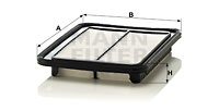 Ilmansuodatin MANN-FILTER C 24 010