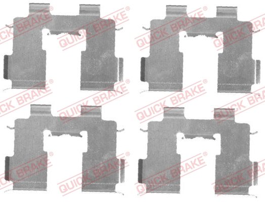 Tarvikesarja, jarrupala QUICK BRAKE 109-1717