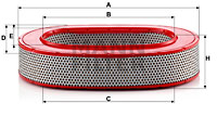 Ilmansuodatin MANN-FILTER C 37 145