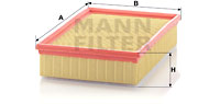 Ilmansuodatin MANN-FILTER C 28 136/2
