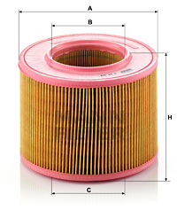 Ilmansuodatin MANN-FILTER C 18 108