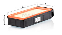 Ilmansuodatin MANN-FILTER C 37 009