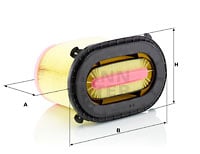 Ilmansuodatin MANN-FILTER C 26 270