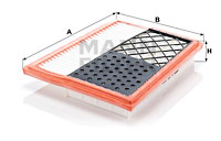 Ilmansuodatin MANN-FILTER C 25 004