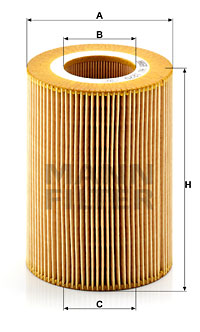 Öljynsuodatin MANN-FILTER HU 1270 x