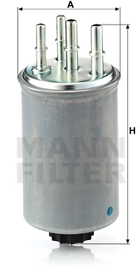 Polttoainesuodatin MANN-FILTER WK 829/4