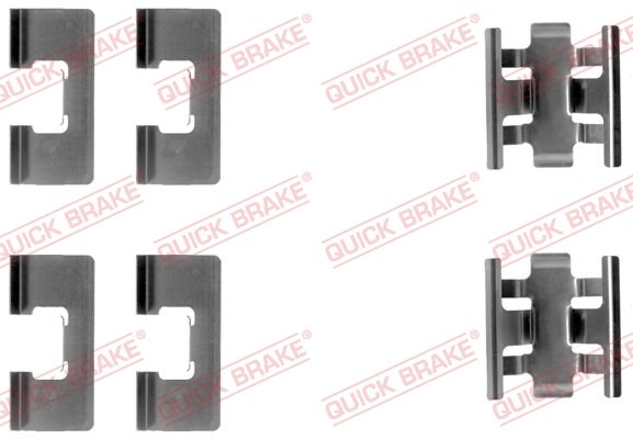 Tarvikesarja, jarrupala QUICK BRAKE 109-1091
