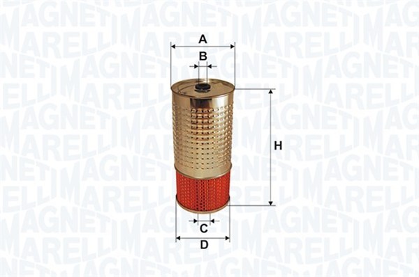Öljynsuodatin MAGNETI MARELLI 153071760682
