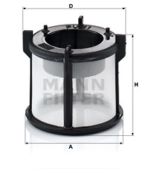 Polttoainesuodatin MANN-FILTER PU 51 z